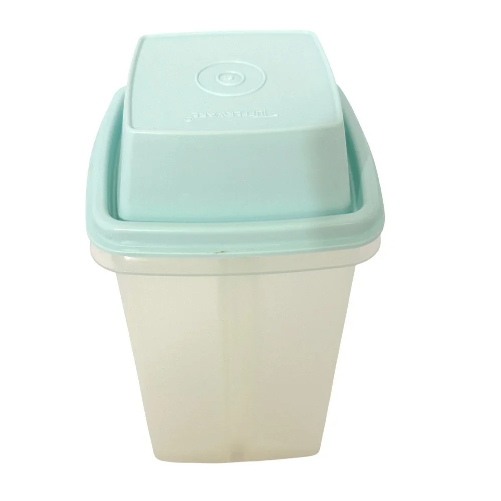 Vintage Tupperware Pick-A-Deli Pickle Lifter Container Mint Green 1330-2